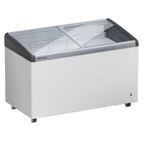 Liebherr Curved Sliding Glass Lid Chest Freezer 354L - EFI 3553